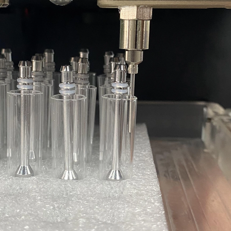 Internal needle and syringe system of Longwill vape filler