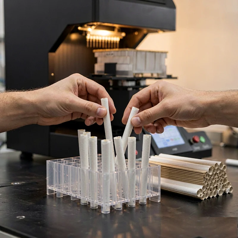 Manual Pre Roll Cone Loading Manual Pre Roll Cone Loading